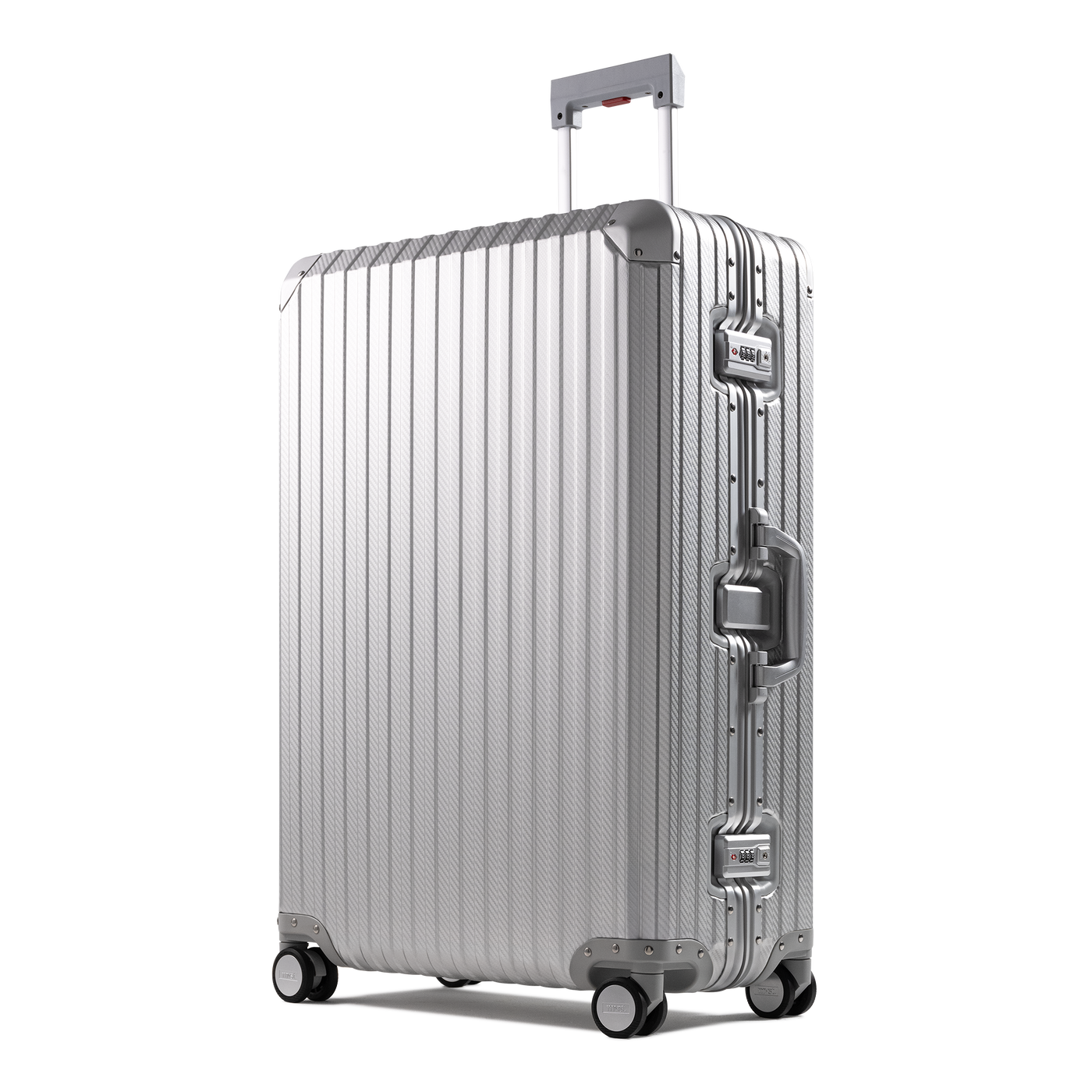 TREK Aluminum Suitcase Silver
