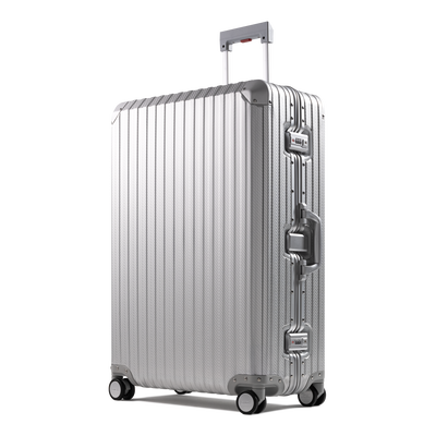 TREK Aluminum Suitcase Silver