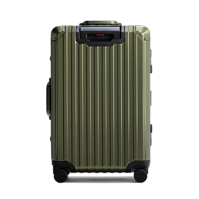 TREVA Aluminum Suitcase Army Green
