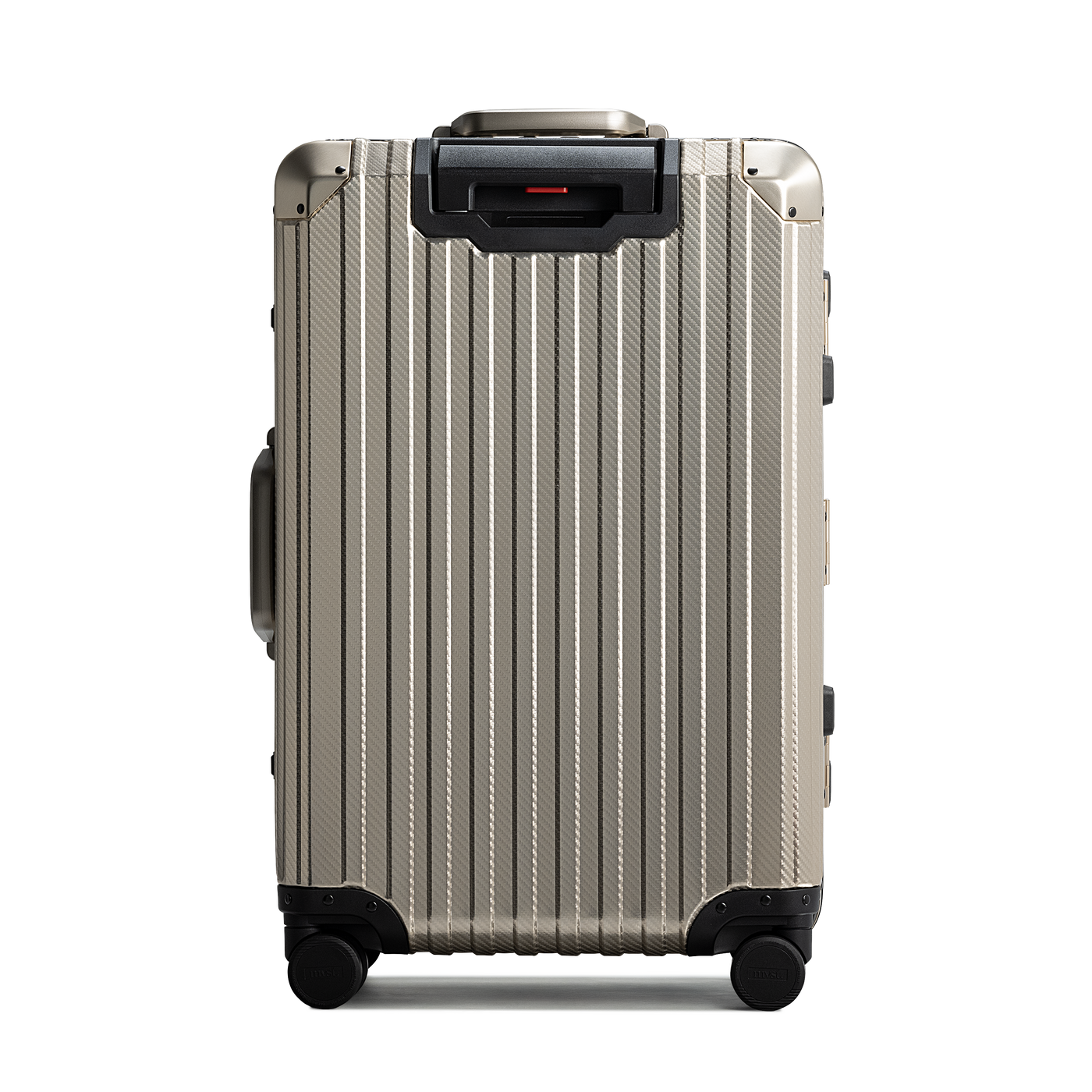 TREVA Aluminum Suitcase Champagne