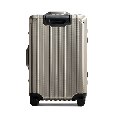 TREVA Aluminum Suitcase Champagne