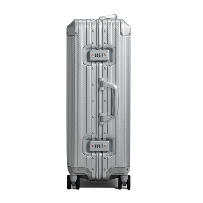 TREVA Aluminum Suitcase Silver