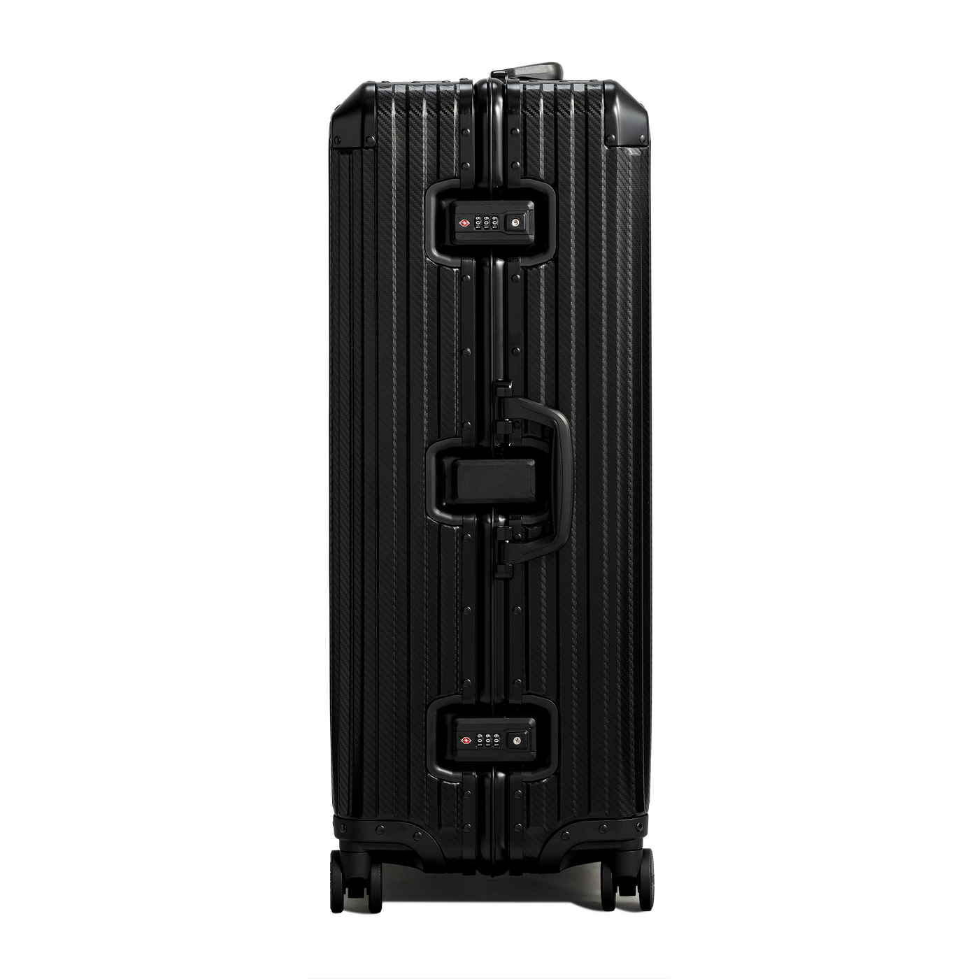 TREVA Aluminum Suitcase Black