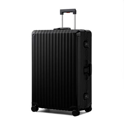 TREVA Aluminum Suitcase Black