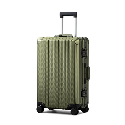 TREVA Aluminum Suitcase Army Green