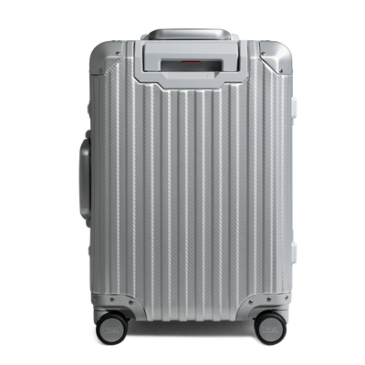 TREVA Aluminum Suitcase Silver