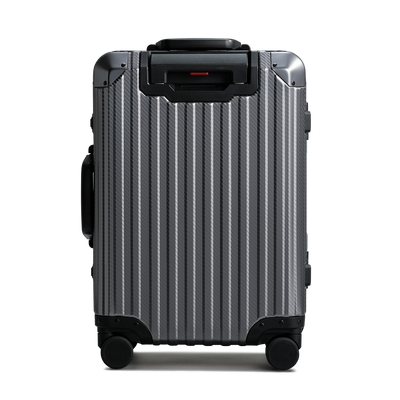 TREVA Aluminum Suitcase Gunmetal