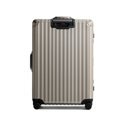 TREVA Aluminum Suitcase Champagne