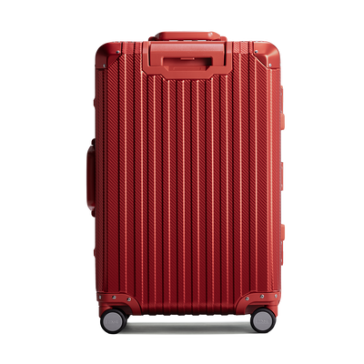 TREVA Aluminum Suitcase Red
