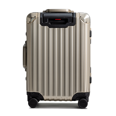 TREVA Aluminum Suitcase Champagne