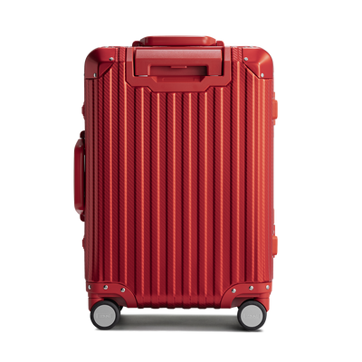 TREVA Aluminum Suitcase Red