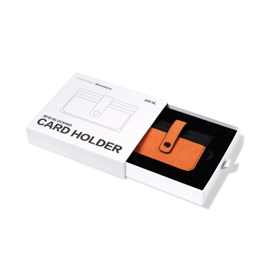RFID-Blocking Alcantara Slim Wallet