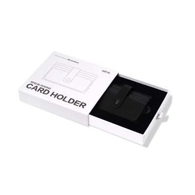 RFID-Blocking Alcantara Slim Wallet