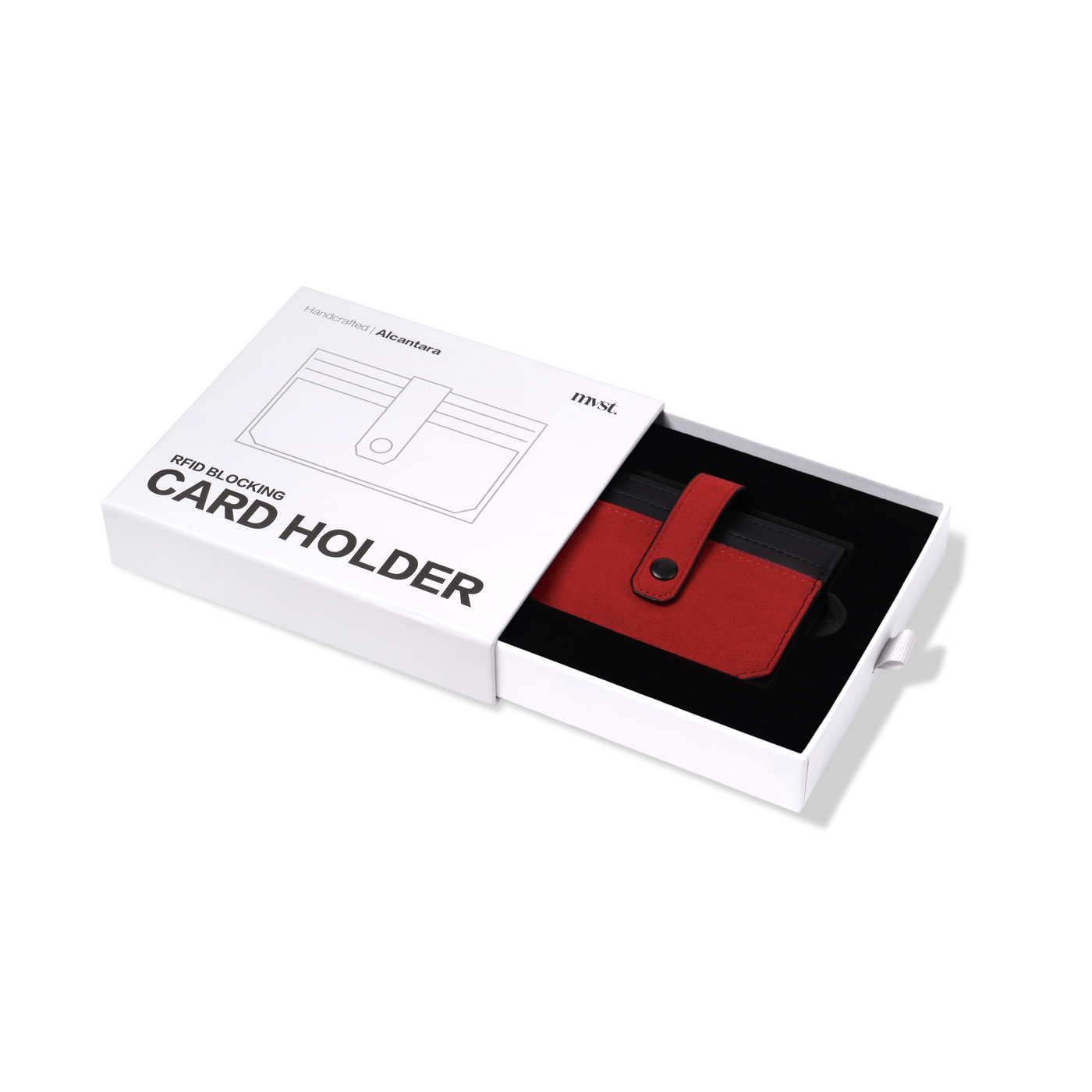 RFID-Blocking Alcantara Slim Wallet