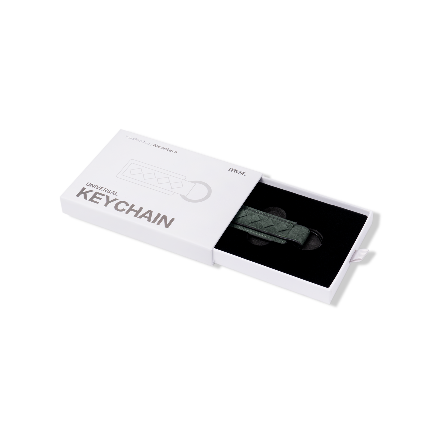 Alcantara Keychain Tag