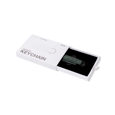 Alcantara Keychain Tag