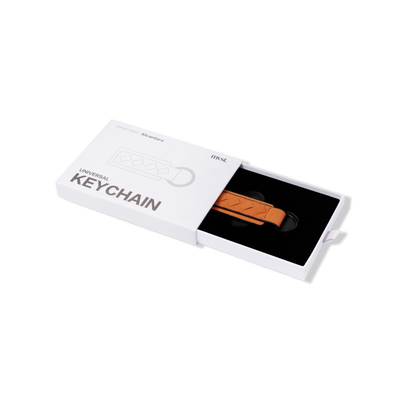 Alcantara Keychain Tag