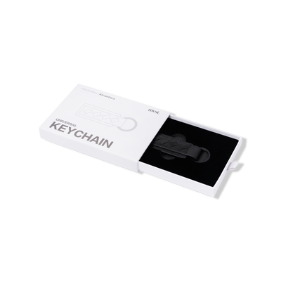 Alcantara Keychain Tag