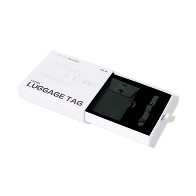 Alcantara Luggage Tag