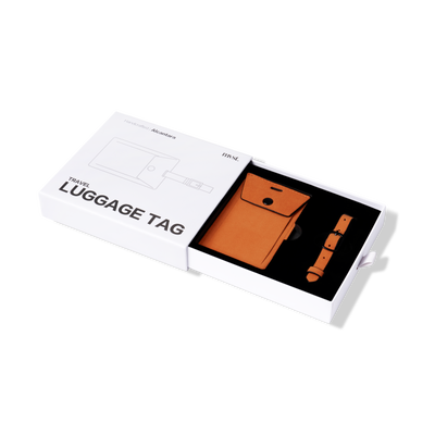 Alcantara Luggage Tag
