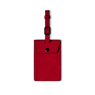 Alcantara Luggage Tag MVST#color_red