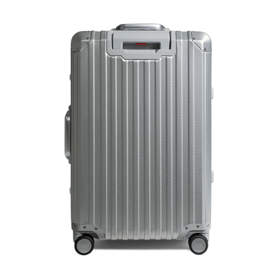 TREVA Aluminum Suitcase Silver