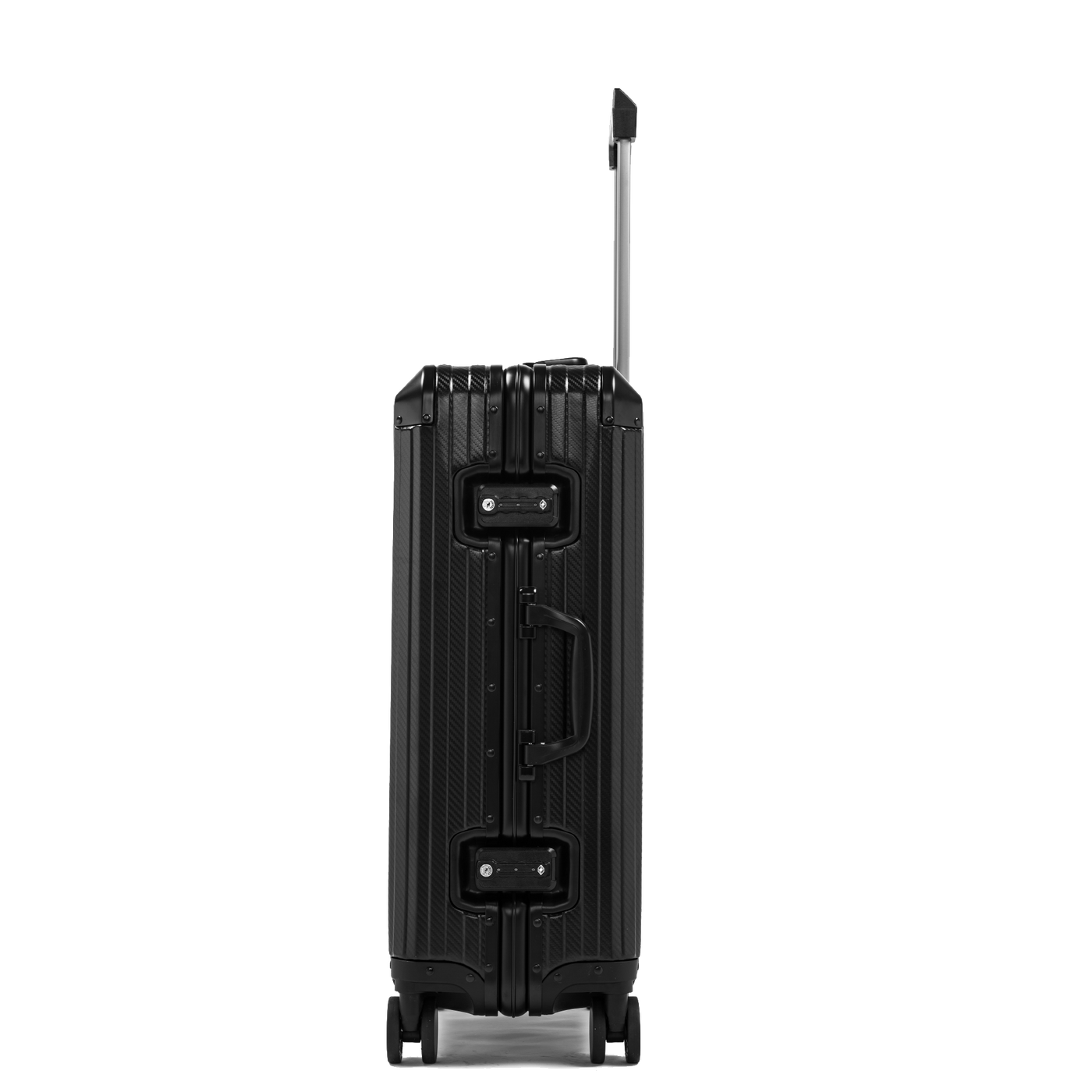TREK Aluminum Suitcase Black