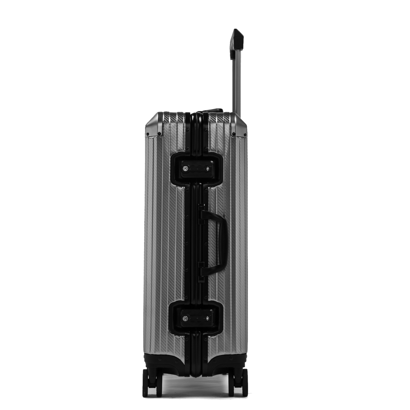 TREK Aluminum Suitcase Gunmetal