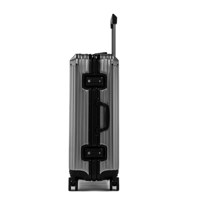 TREK Aluminum Suitcase Gunmetal