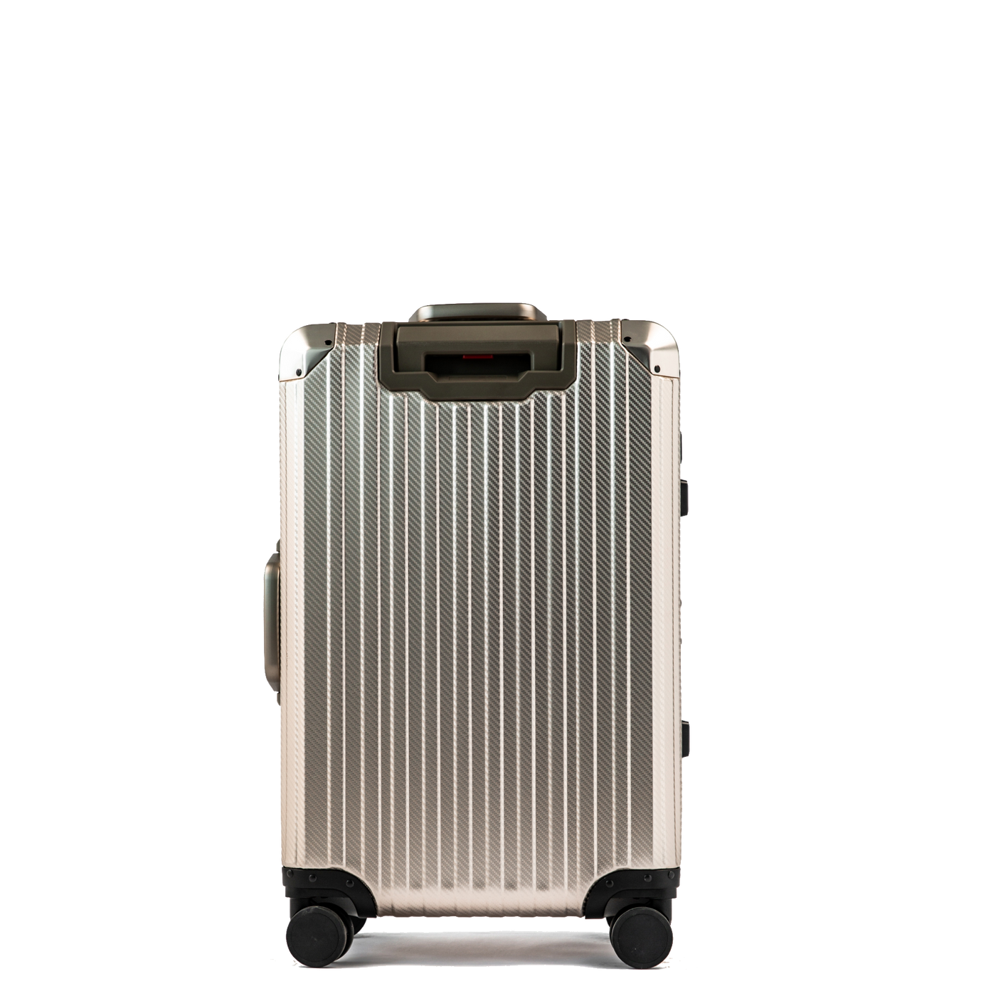 TREK Aluminum Suitcase Champagne