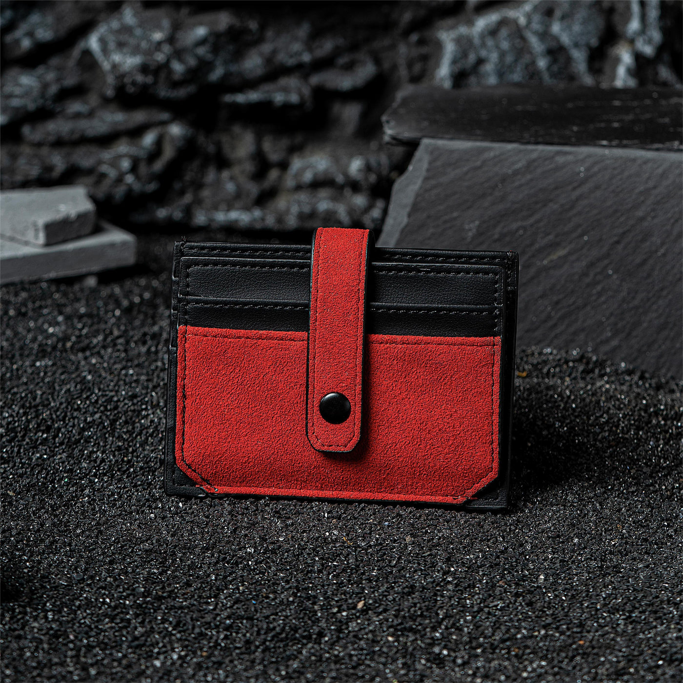 RFID-Blocking Alcantara Slim Wallet