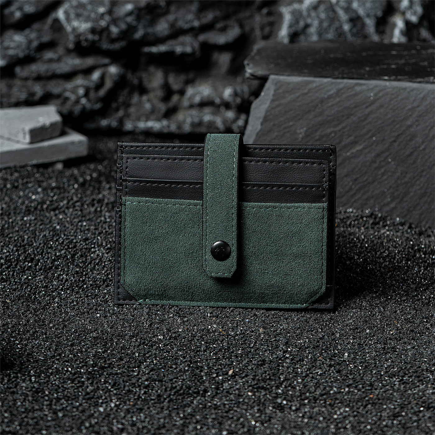 RFID-Blocking Alcantara Slim Wallet