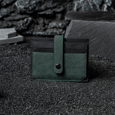 RFID-Blocking Alcantara Slim Wallet