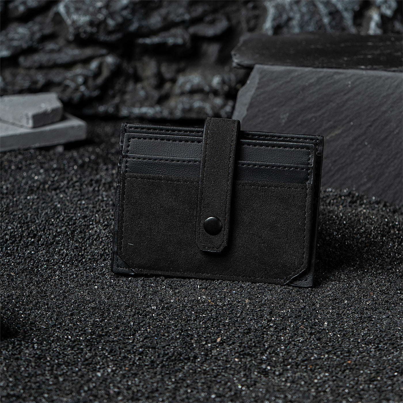 RFID-Blocking Alcantara Slim Wallet