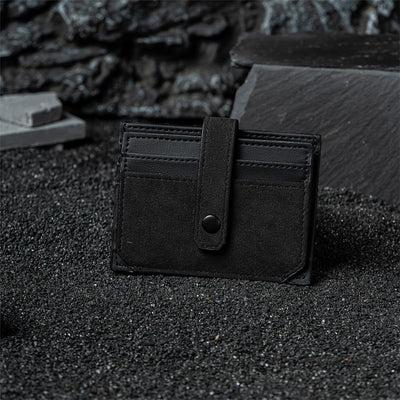 RFID-Blocking Alcantara Slim Wallet