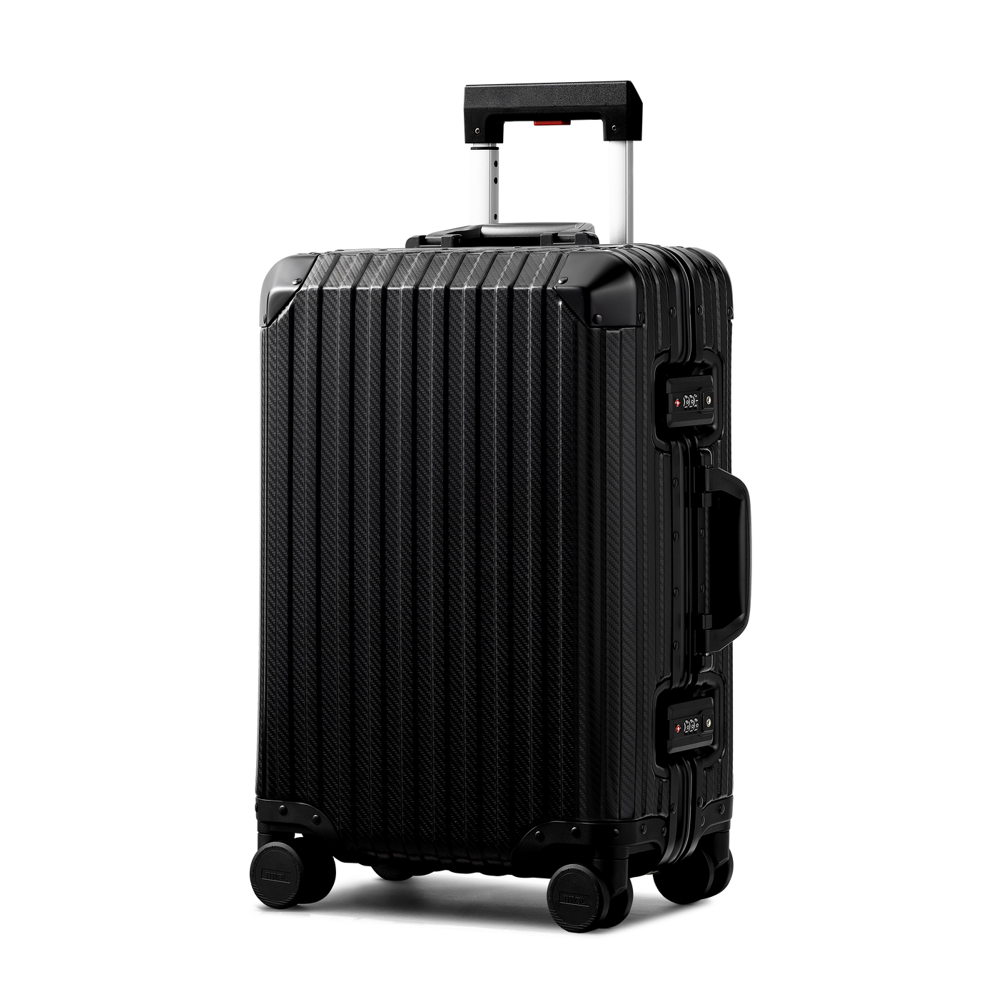 TREVA Aluminum Suitcase Black