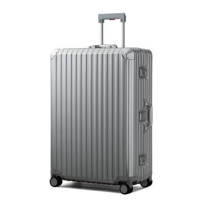 TREVA Aluminum Suitcase Silver