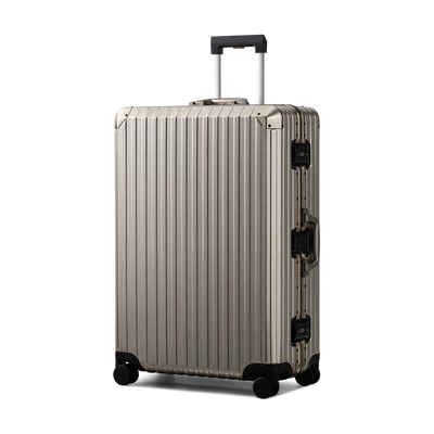TREVA Aluminum Suitcase Champagne