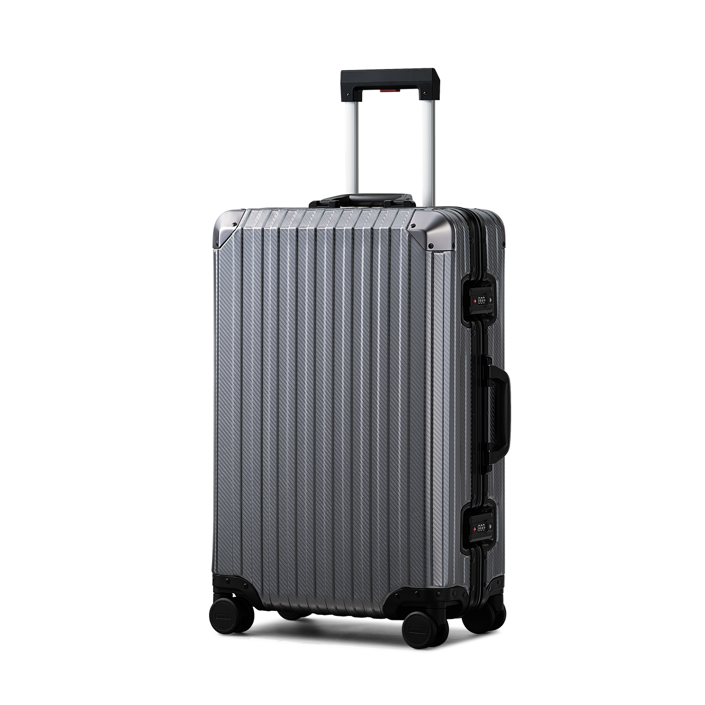 TREVA Aluminum Suitcase Gunmetal