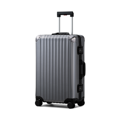 TREVA Aluminum Suitcase Gunmetal