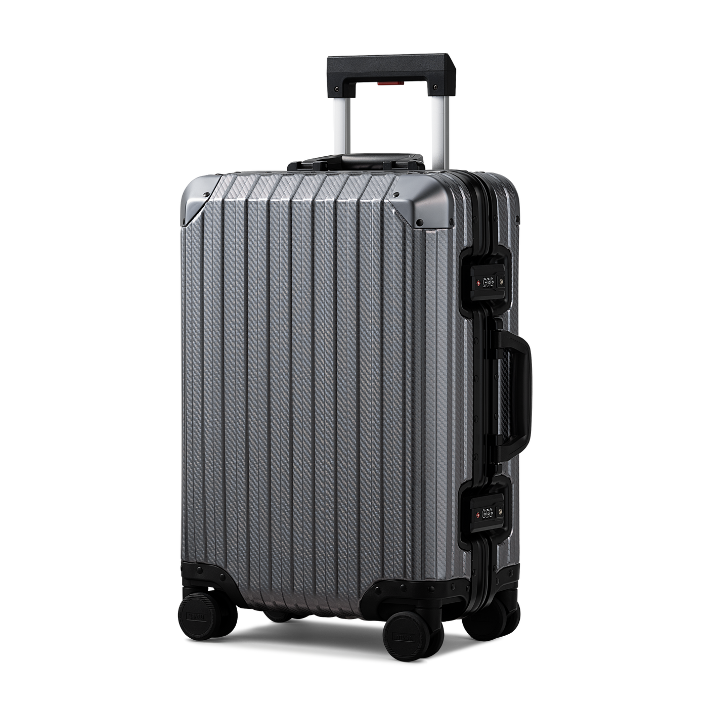 TREVA Aluminum Suitcase Gunmetal