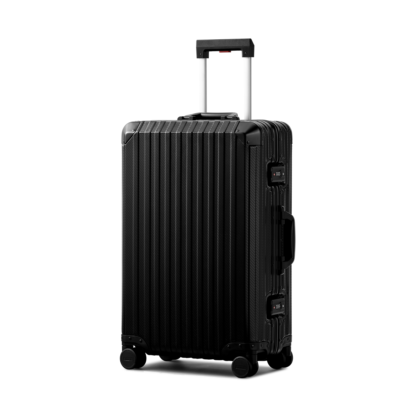 TREVA Aluminum Suitcase Black
