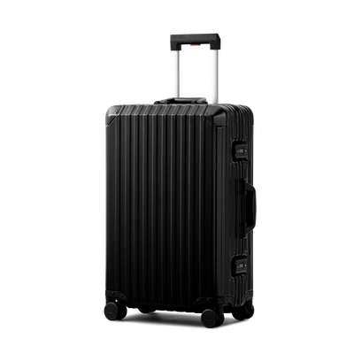 TREVA Aluminum Suitcase Black