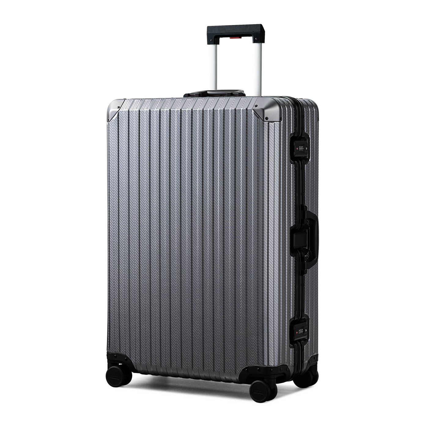 TREVA Aluminum Suitcase Gunmetal