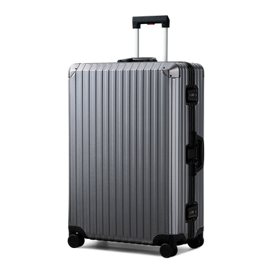 TREVA Aluminum Suitcase Gunmetal