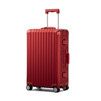 TREVA Aluminum Suitcase Red