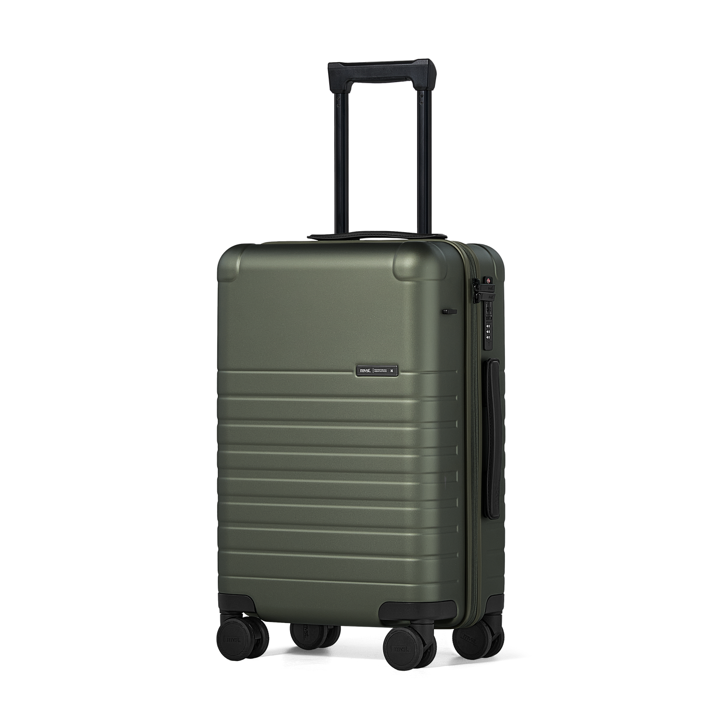 Essential Collection Suitcase Dark Olive Metallic