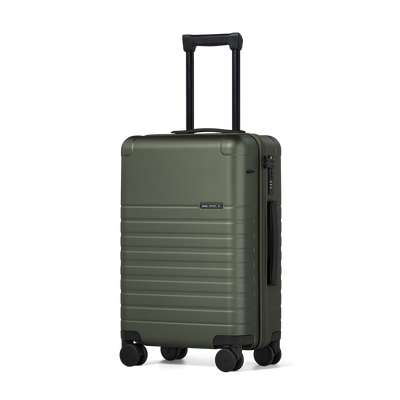 Essential Collection Suitcase Dark Olive Metallic
