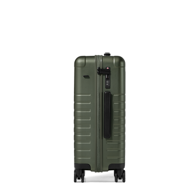 Essential Collection Suitcase Dark Olive Metallic