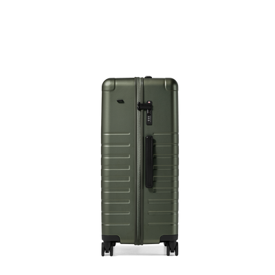 Essential Collection Suitcase Dark Olive Metallic
